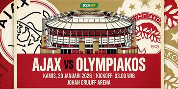 Prediksi Ajax vs Olympiacos 29 Januari 2026