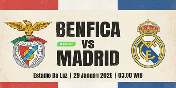 Prediksi Benfica vs Real Madrid 29 Januari 2026