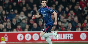 Momen Kamera Tangkap Gerutu Declan Rice Usai Gagal Kalahkan Nottingham Forest