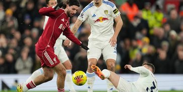 Rapor Pemain Liverpool vs Leeds United: Frimpong dan Ekitike Cukup Bagus, Lainnya Buntu Rapor Pemain Liverpool vs Leeds United: Frimpong dan Ekitike Cukup Bagus, Lainnya Buntu