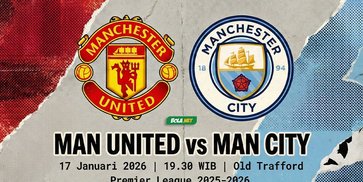 Jadwal Siaran Langsung Man Utd vs Man City Hari Ini, 17 Januari 2026