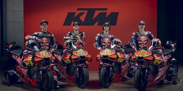 Desain Kembar Lagi, 6 Potret Livery Red Bull KTM Factory Racing dan Red Bull KTM Tech 3 di MotoGP 2026