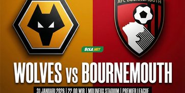 Prediksi Wolves vs Bournemouth 31 Januari 2026