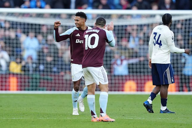 Penyerang Aston Villa, Ollie Watkins. (c) Cody Froggatt/PA via AP