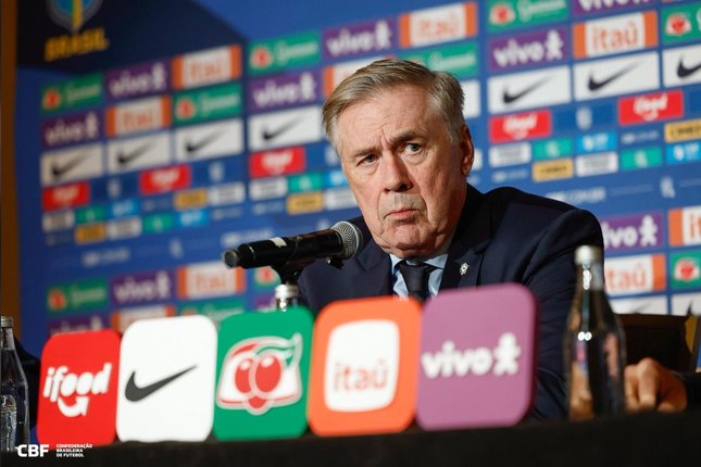 Kesempatan Terbuka Manajer Timnas Brasil, Carlo Ancelotti (c) CBF Official