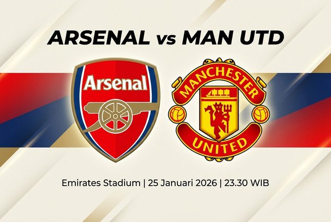 Gambaran Jelang Laga Arsenal vs Man United