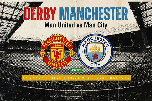 Catatan Duel Man Utd vs Man City
