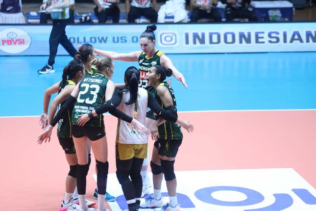 Mental Pemain Gresik Phonska di Set Penentuan