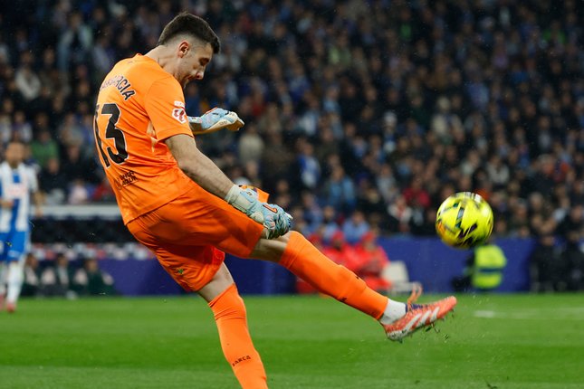 Kiper Barcelona, Joan Garcia (c) AP Photo/Joan Monfort