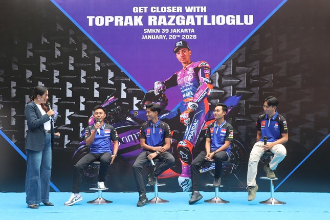 Juga Dihadiri Para Rider Yamaha Racing Indonesia