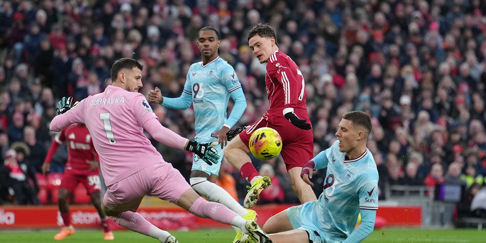 Hasil Liverpool vs Burnley: Gol Florian Wirtz Tak Cukup, The Reds Frustrasi di Anfield