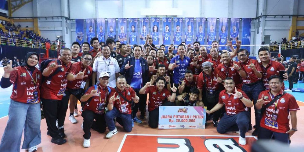 Proliga 2026: Jakarta LavAni Livin Transmedia Tutup Seri Bandung dengan Gelar Juara Putaran Pertama