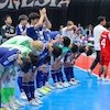 Kelas! Usai Ditumbangkan King Indo, Timnas Futsal Jepang Berikan Penghormatan Pada Penonton di Indonesia Arena