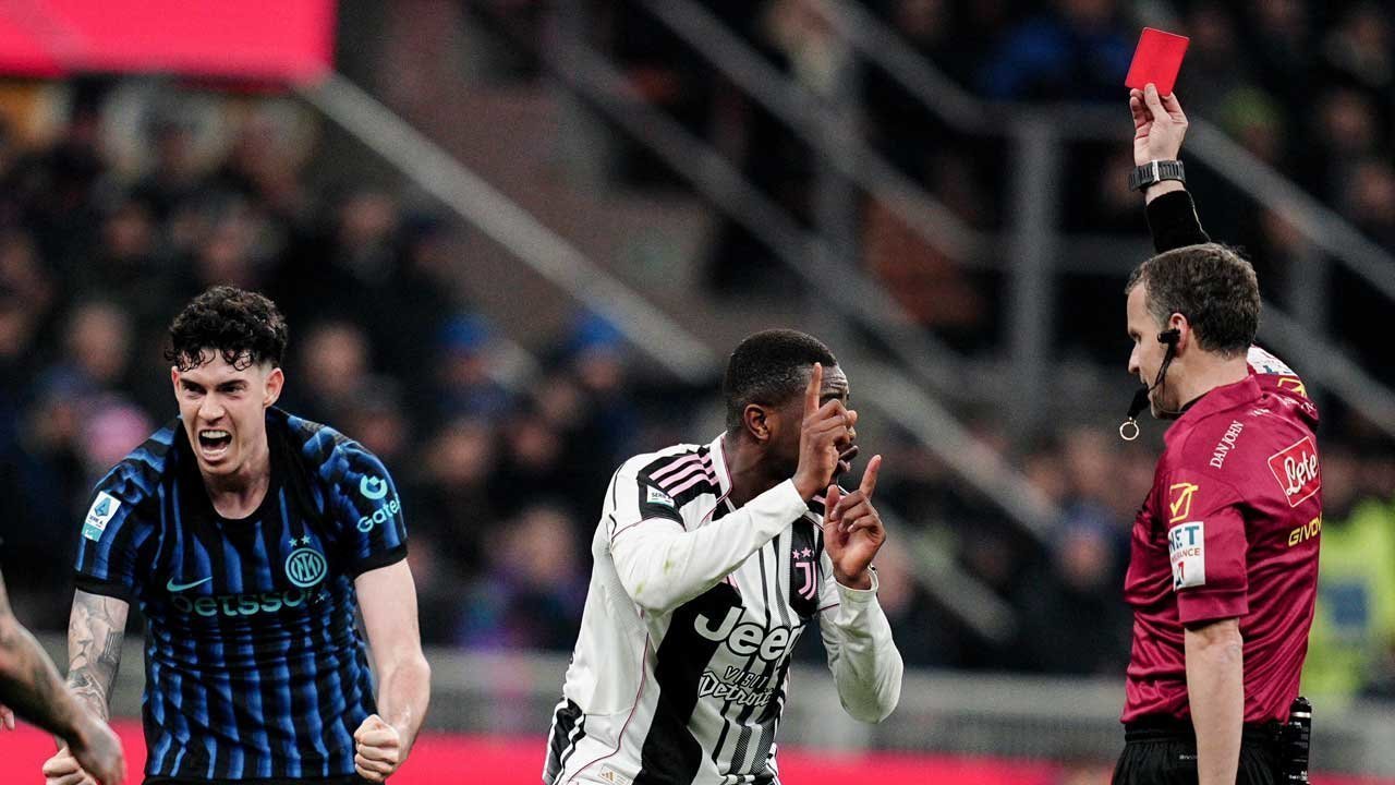 Kontroversi Kartu Merah Pierre Kalulu di Inter vs Juventus: Pakar Sebut Kesalahan Serius Wasit, VAR Tak Berdaya Kontroversi Kartu Merah Pierre Kalulu di Inter vs Juventus: Pakar Sebut Kesalahan Serius Wasit, VAR Tak Berdaya