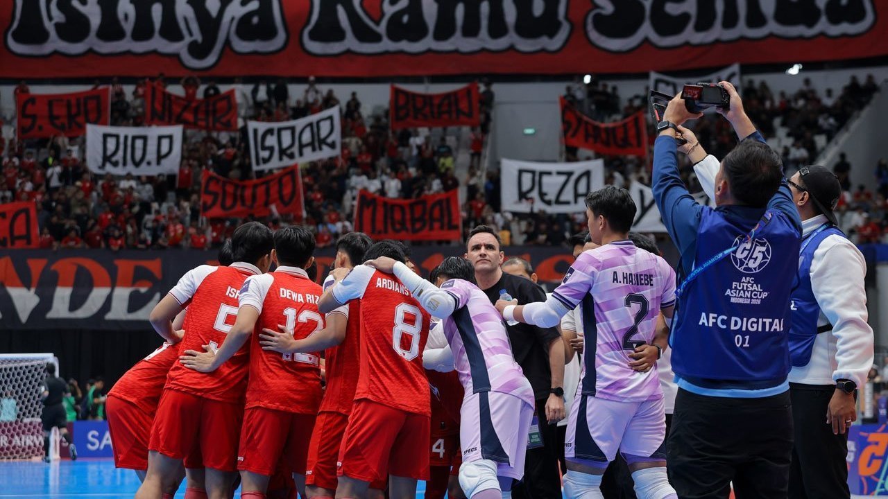 Final Piala Asia Futsal 2026 Indonesia vs Iran: Kapten Merah Putih Siap Main Dengan Menahan Nyeri