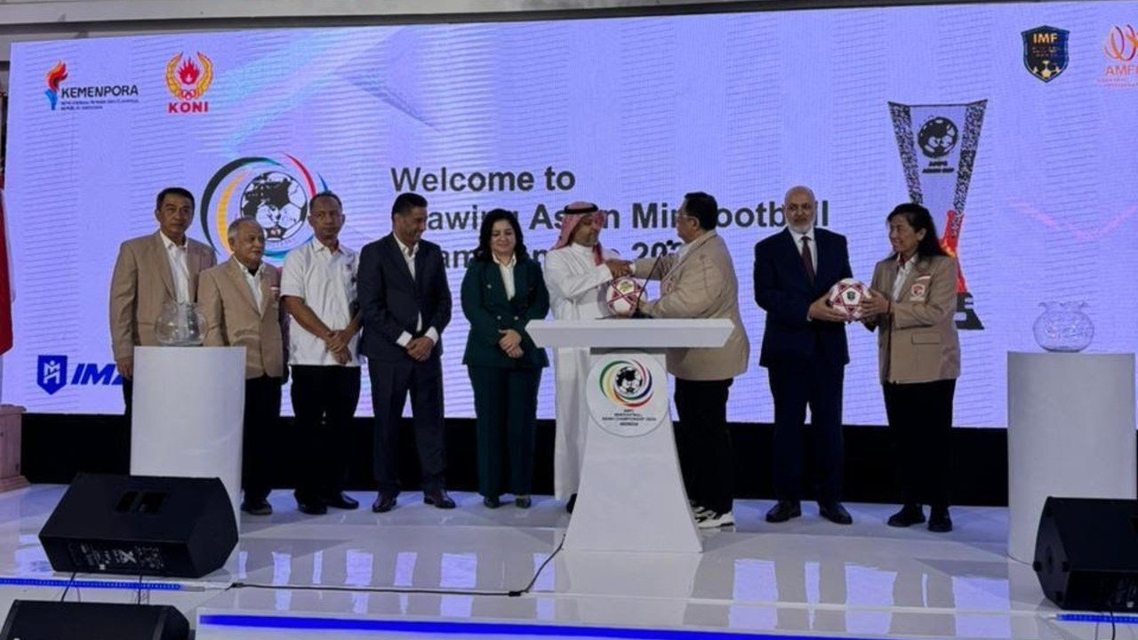 Indonesia Jadi Tuan Rumah Asian Minifootball 2026, Hasil Drawing Langsung Panaskan Persaingan