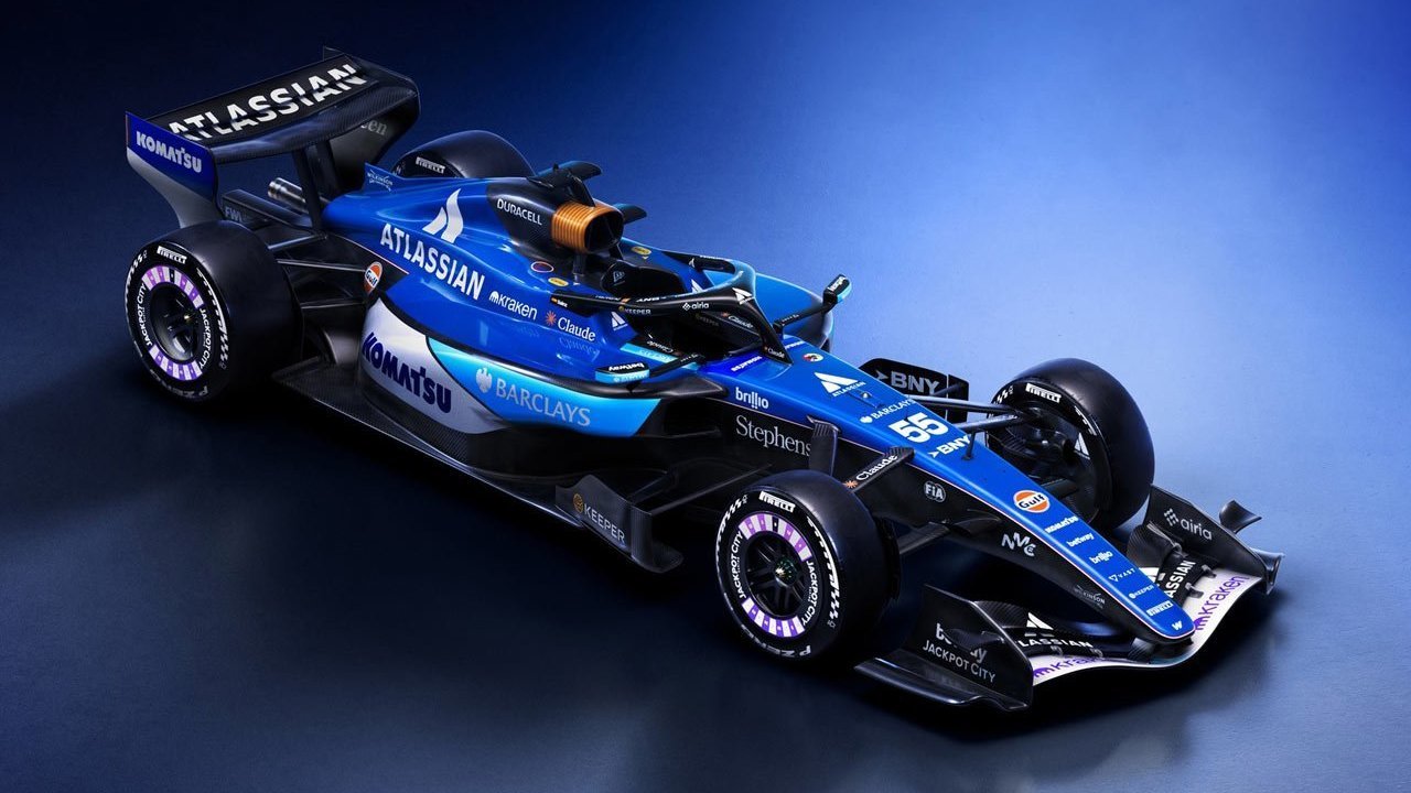 Masuki Musim Setengah Abad, Ini 6 Potret Livery Atlassian Williams F1 Team di Formula 1 2026