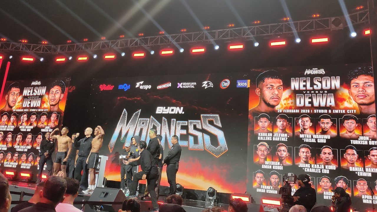 Byon Madness Vol. 3: 11 Pertarungan Brutal, 5 Laga Utama Tayang Eksklusif PPV di Vidio
