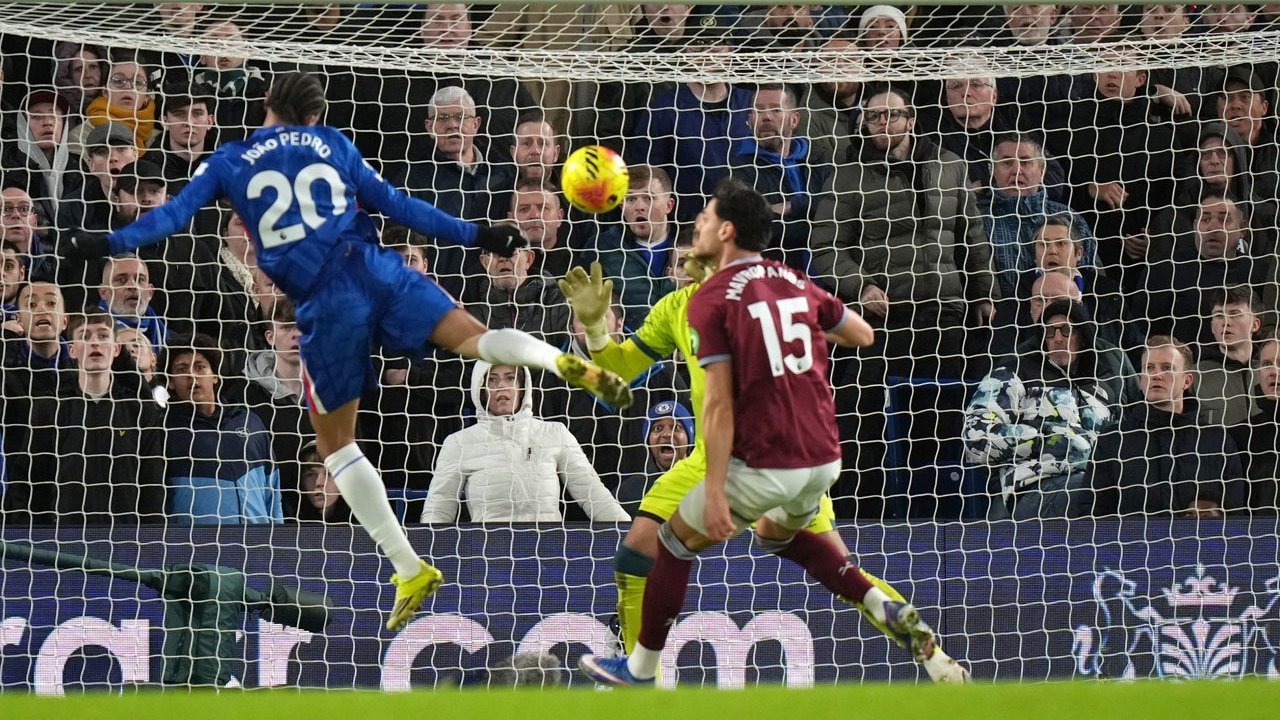 Man of the Match Chelsea vs West Ham: Joao Pedro