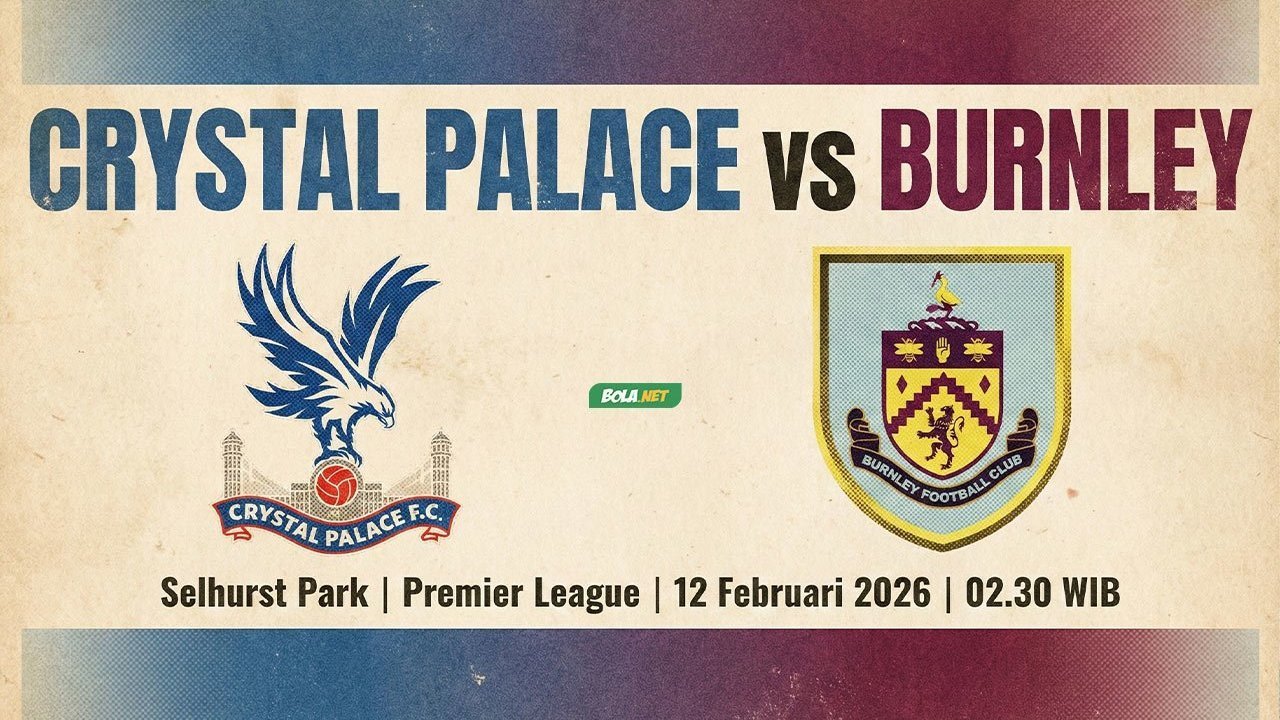 Prediksi Crystal Palace vs Burnley 12 Februari 2026