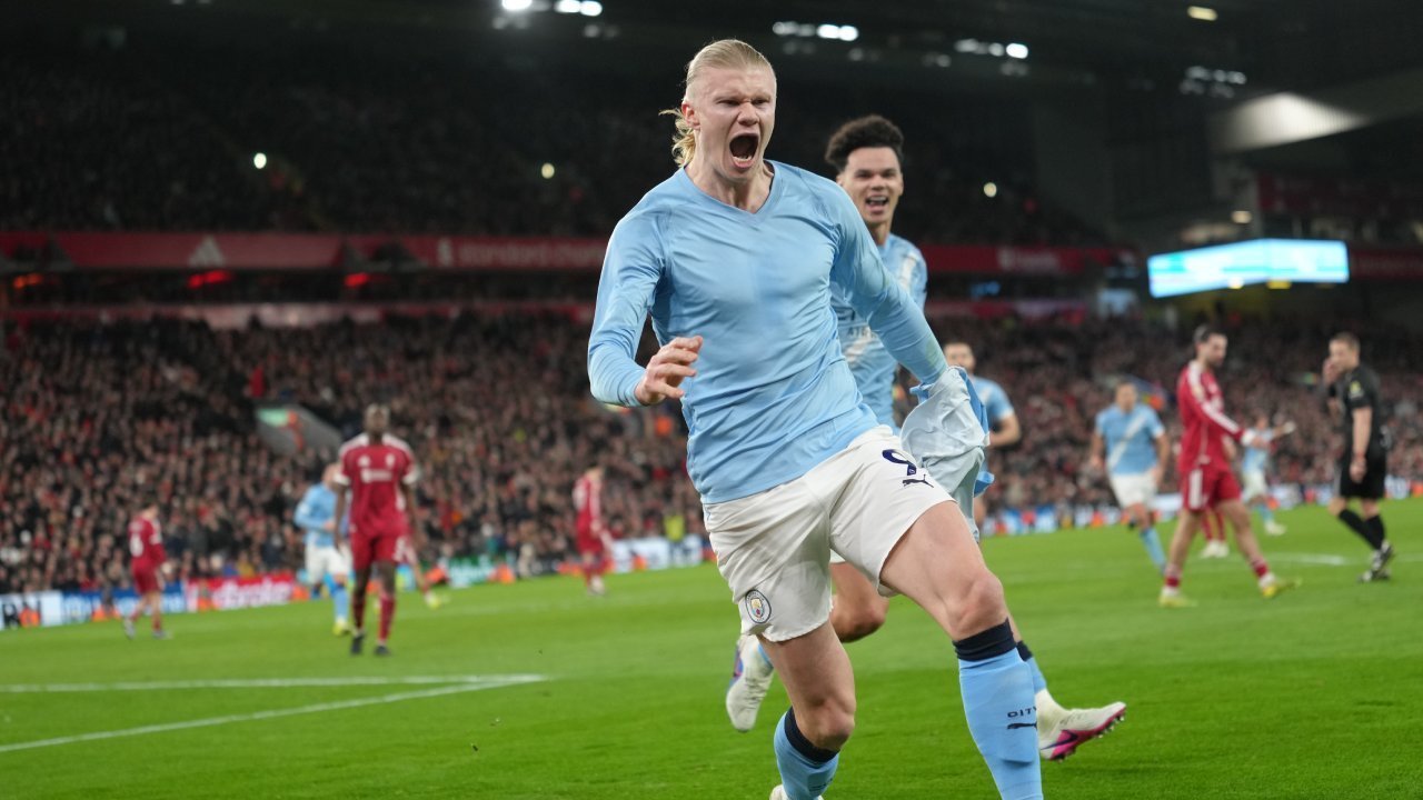 Man of the Match Liverpool vs Man City: Erling Haaland