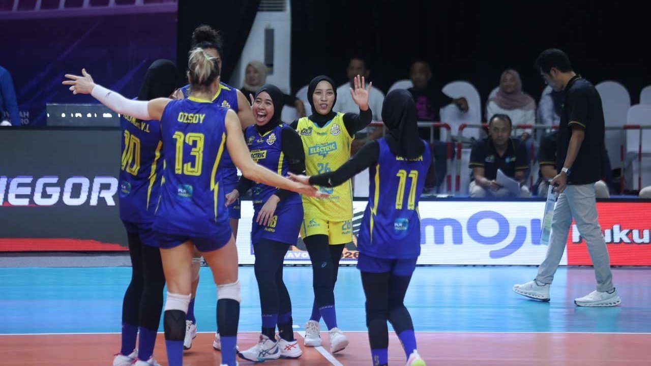 Kalahkan Medan Falcons, Jakarta Electric PLN Selangkah Lagi ke Final Four Proliga 2026