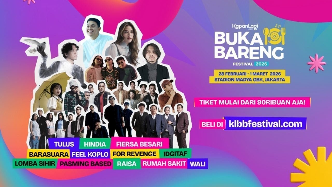 KLBB Festival 2026 Hadirkan Promo Valentine, Tiket Berdua Lebih Hemat