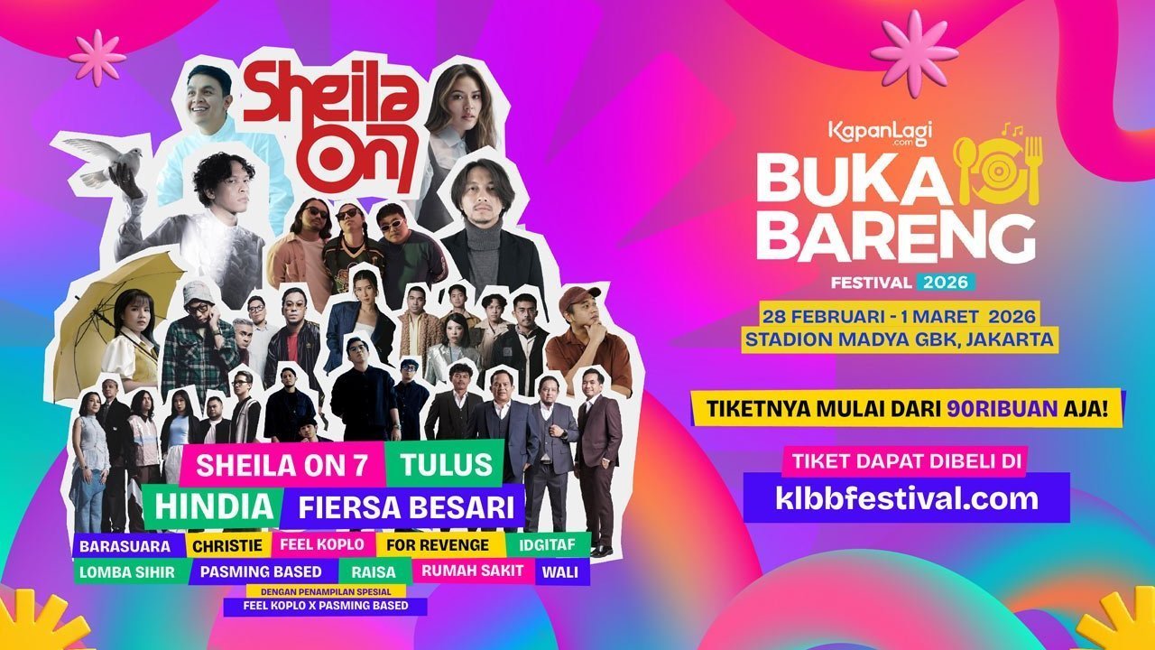 Rayakan 23 Tahun, KapanLagi Ajak Pengunjung KLBB Festival 2026 Lebih Peduli Lingkungan Rayakan 23 Tahun, KapanLagi Ajak Pengunjung KLBB Festival 2026 Lebih Peduli Lingkungan