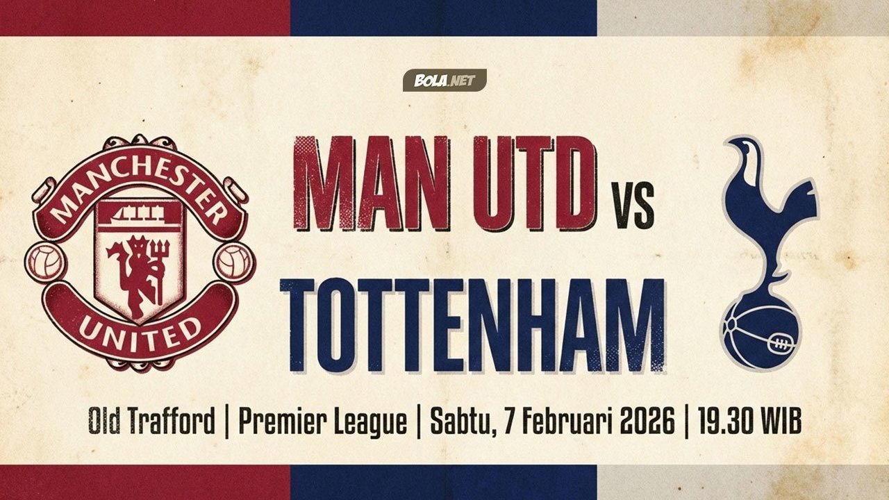 Link Live Streaming MU vs Tottenham: Ujian Berat Carrick Hapus Kutukan 6 Laga