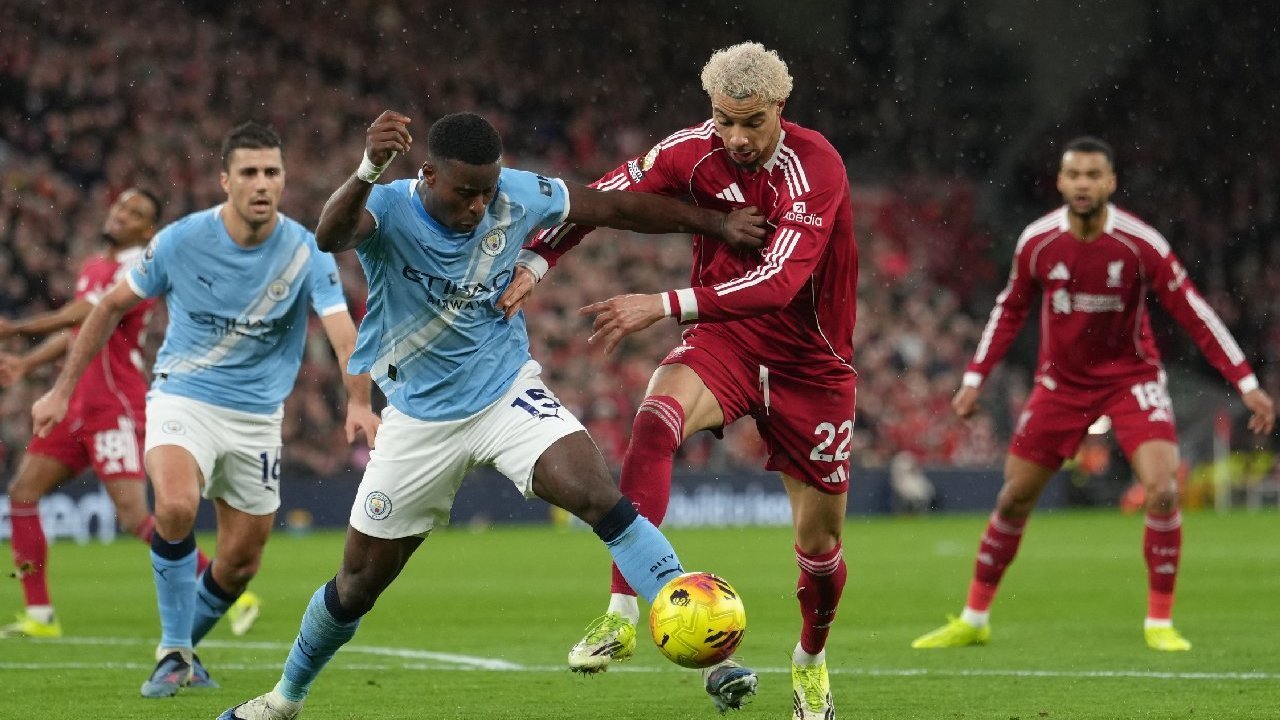 Hasil Liverpool vs Man City: Kena Come Back, The Reds Keok 1-2 di Anfield