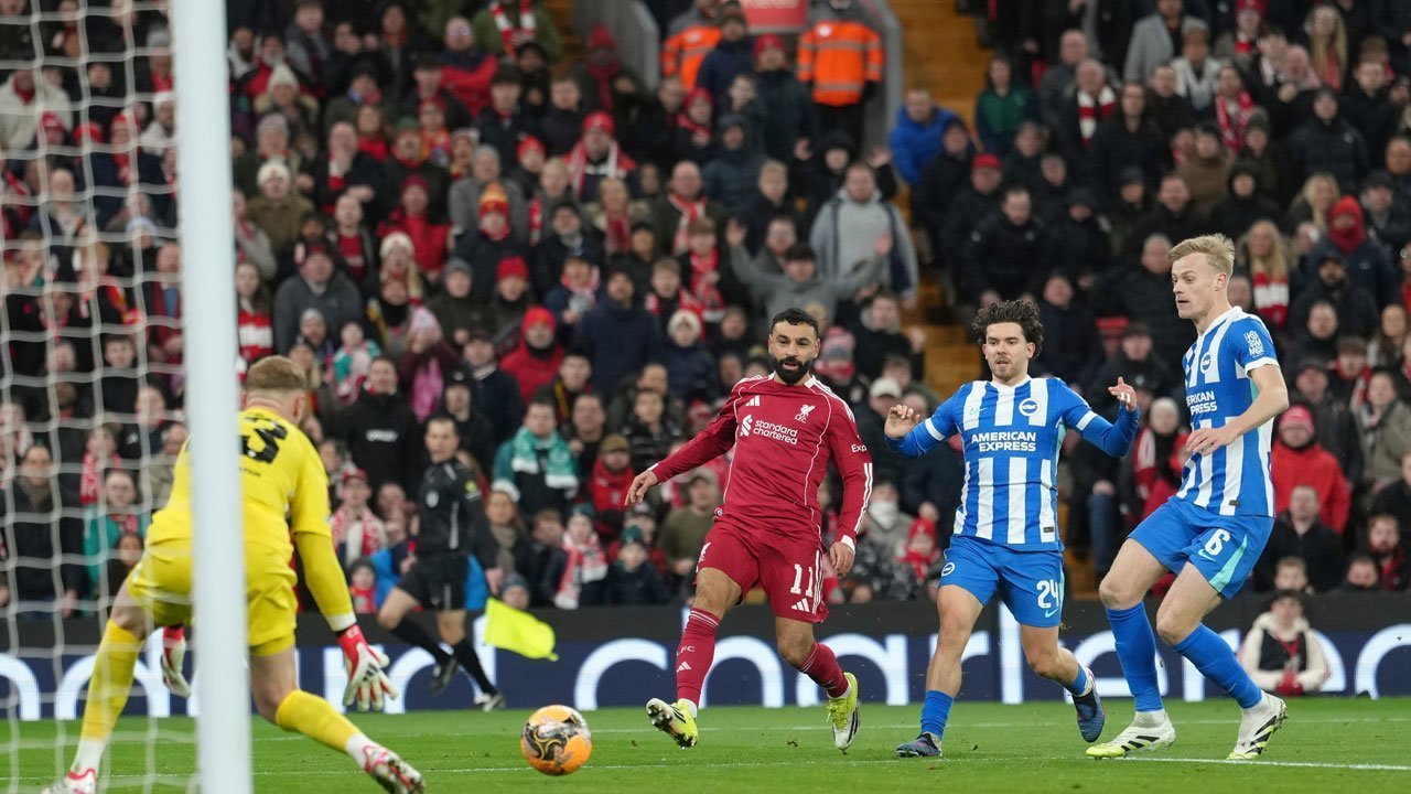 Man of the Match Liverpool vs Brighton: Mohamed Salah