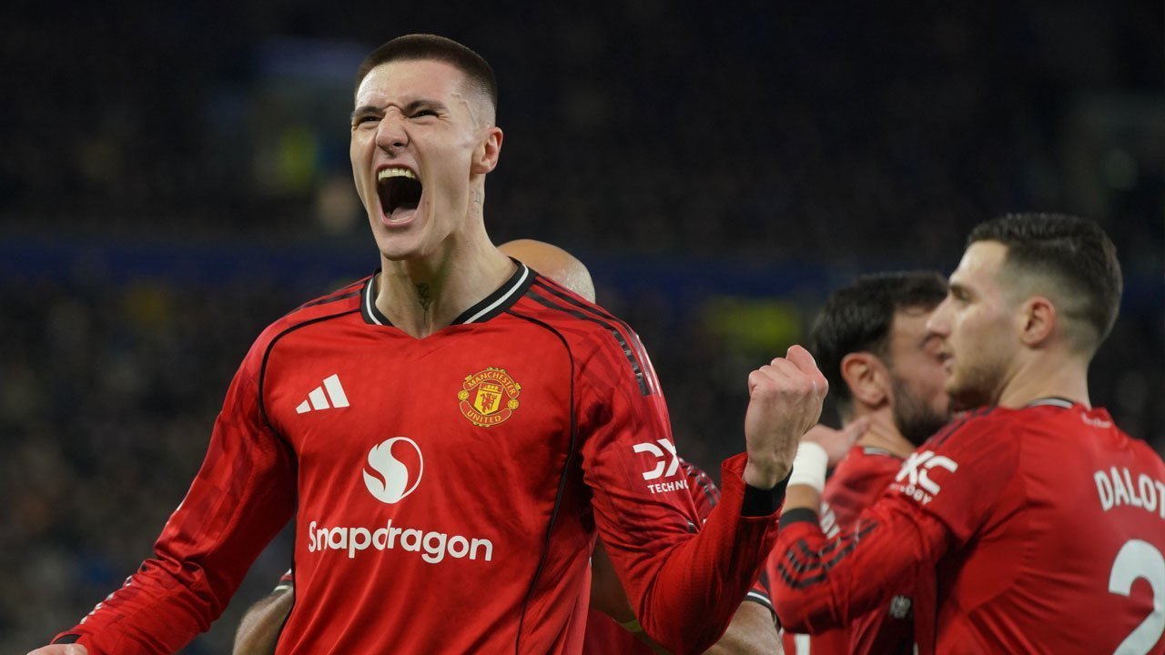 Hasil Everton vs Man Utd: Benjamin Sesko Bawa MU Kembali ke Empat Besar!