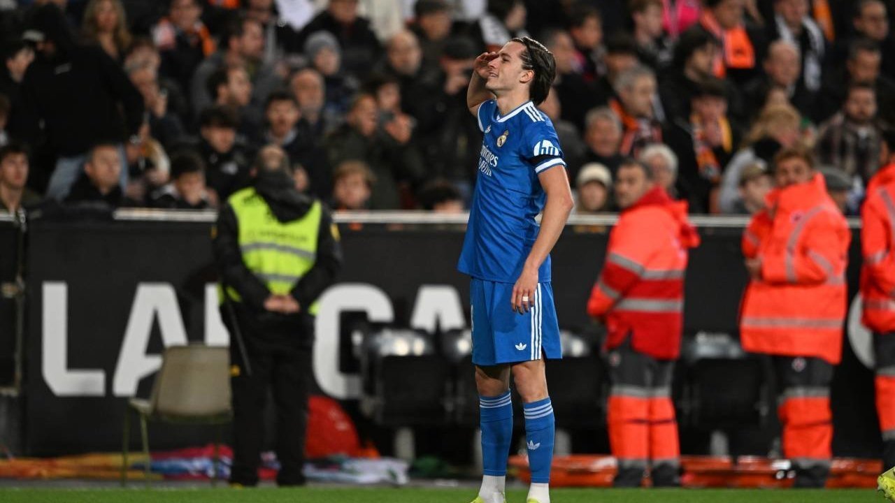 Man of the Match Valencia vs Real Madrid: Alvaro Carreras