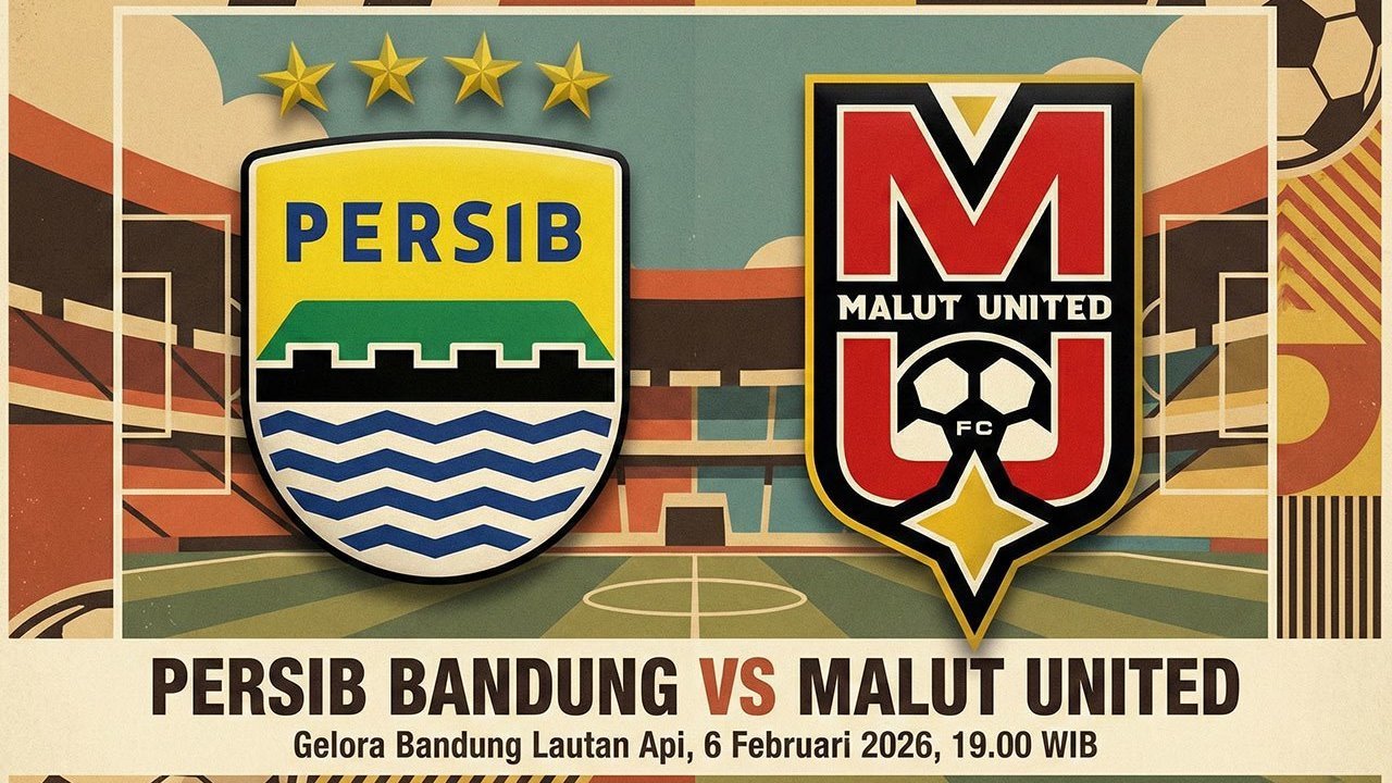 Link Nonton Live Streaming Persib vs Malut United - BRI Super League Malam Ini