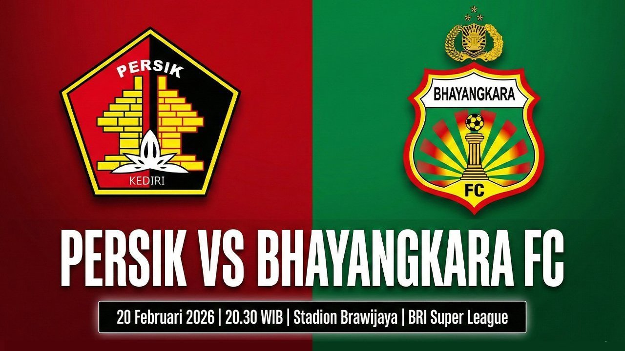 Tempat Menonton Persik vs Bhayangkara FC: Apakah Tayang di Indosiar?