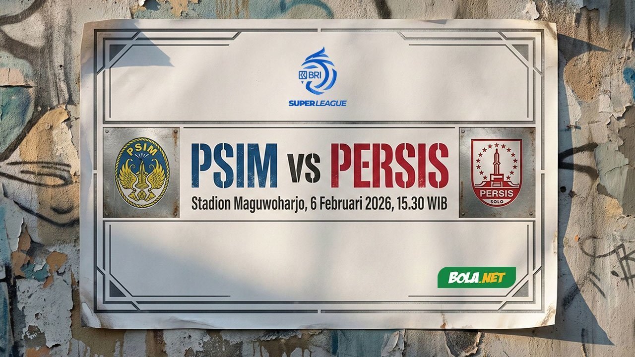 Nonton Live Streaming PSIM vs Persis: Jadwal dan Tayang di TV Mana BRI Super League Hari Ini 