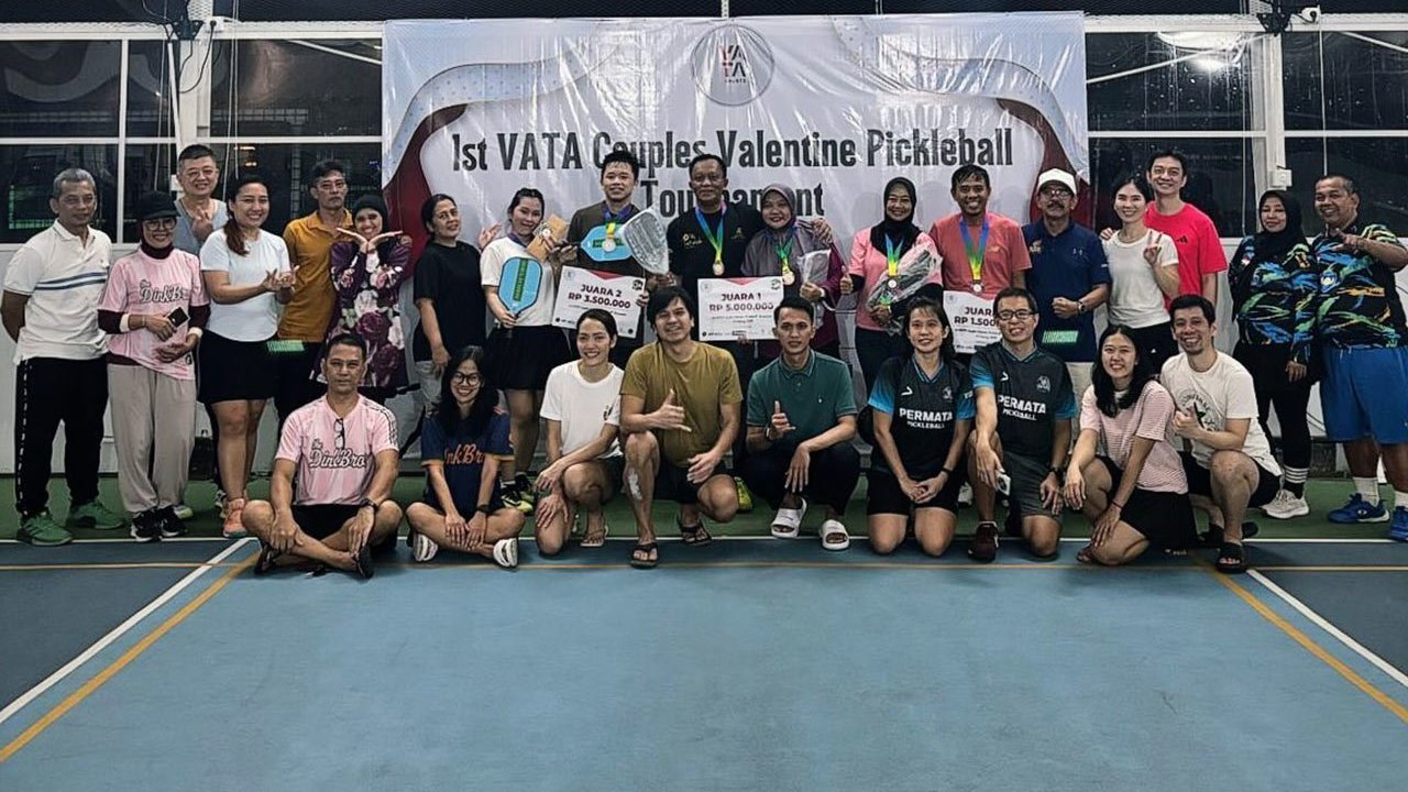 IPF Gelar 1st VATA Couples Valentine Pickleball Tournament: Saat Cinta dan Raket Berpadu di Lapangan IPF Gelar 1st VATA Couples Valentine Pickleball Tournament: Saat Cinta dan Raket Berpadu di Lapangan