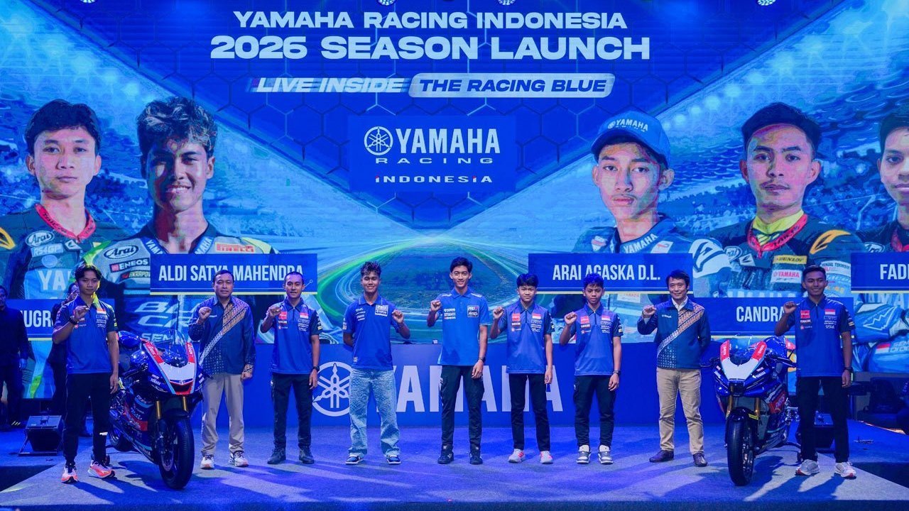 Yamaha Racing Indonesia Luncurkan Skuad Musim 2026, 7 Pembalap Siap Tarung di 4 Ajang Internasioanl