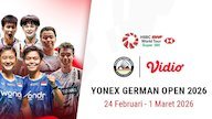 Jadwal Lengkap German Open 2026 dan Link Streaming di Vidio Jadwal Lengkap German Open 2026 dan Link Streaming di Vidio
