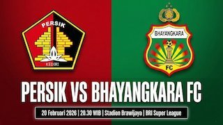 Nonton BRI Super League: Link Live Streaming Persik vs Bhayangkara FC di Vidio Nonton BRI Super League: Link Live Streaming Persik vs Bhayangkara FC di Vidio
