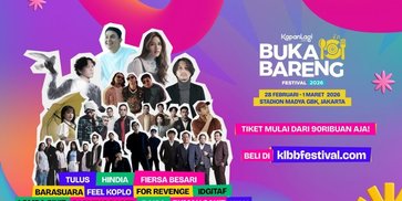 KLBB Festival 2026 Hadirkan Promo Valentine, Tiket Berdua Lebih Hemat