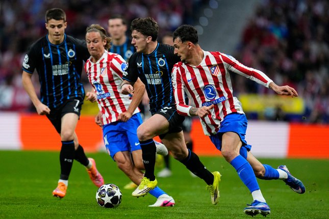 Babak Pertama Atletico Madrid vs Club Brugge Babak Pertama Atletico Madrid vs Club Brugge