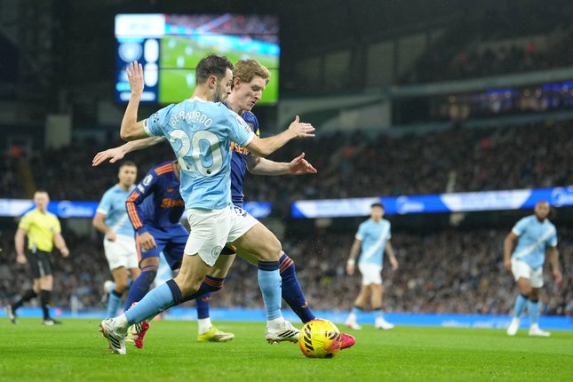 Babak Pertama Man City vs Newcastle