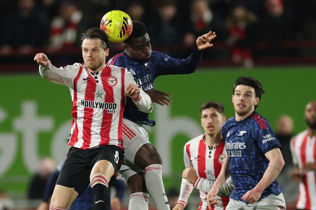 Susunan Pemain Brentford vs Arsenal