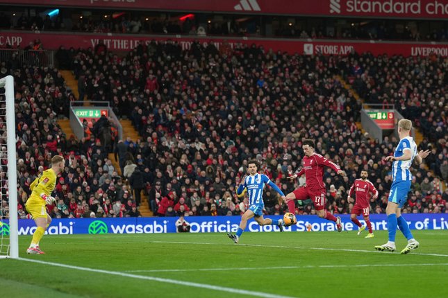 Babak Pertama Liverpool vs Brighton