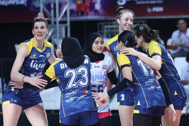 Gresik Phonska Plus Sempat Bangkit pada Set ke-3