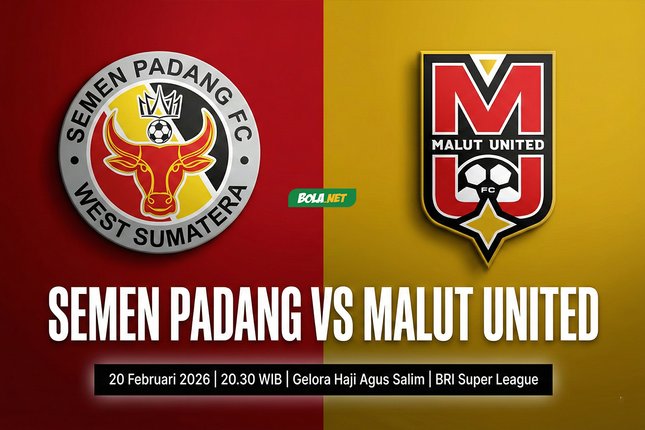 BRI Super League: Semen Padang vs Malut United. (c) Bola.net