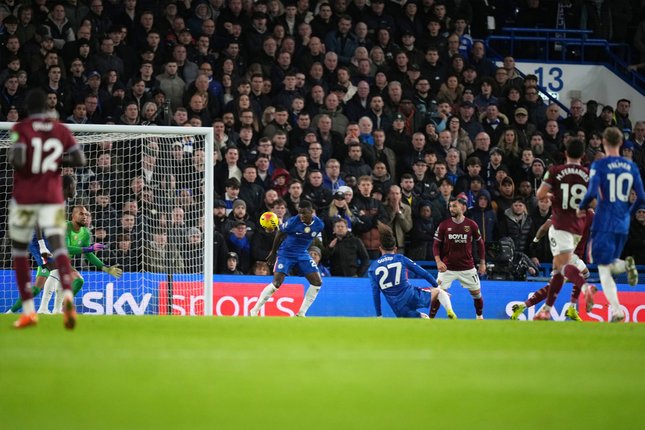 Chelsea vs West Ham: West Ham Dominan di Babak Pertama