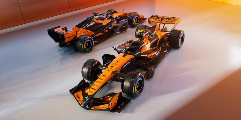 Siap Pertahankan Mahkota Juara, Ini 6 Potret Livery Mobil McLaren Mastercard F1 Team di Formula 1 2026