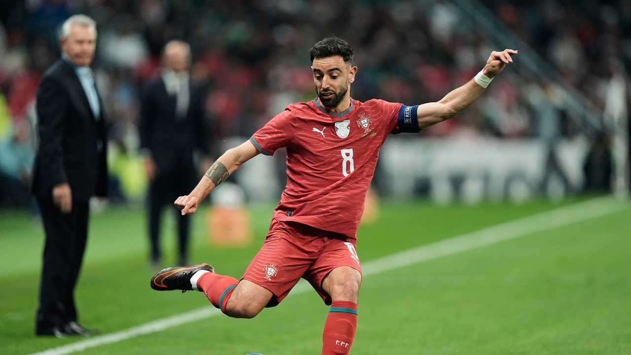 Man of the Match Amerika Serikat vs Portugal: Bruno Fernandes